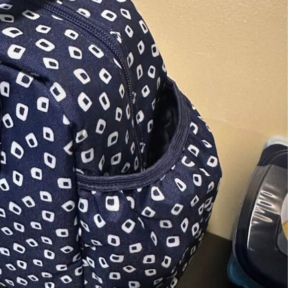 NEW Fit & Fresh Large Insulated Lunch Bag Tote- 2 Containers & XL Slim Ice Pack - Picture 4 of 10